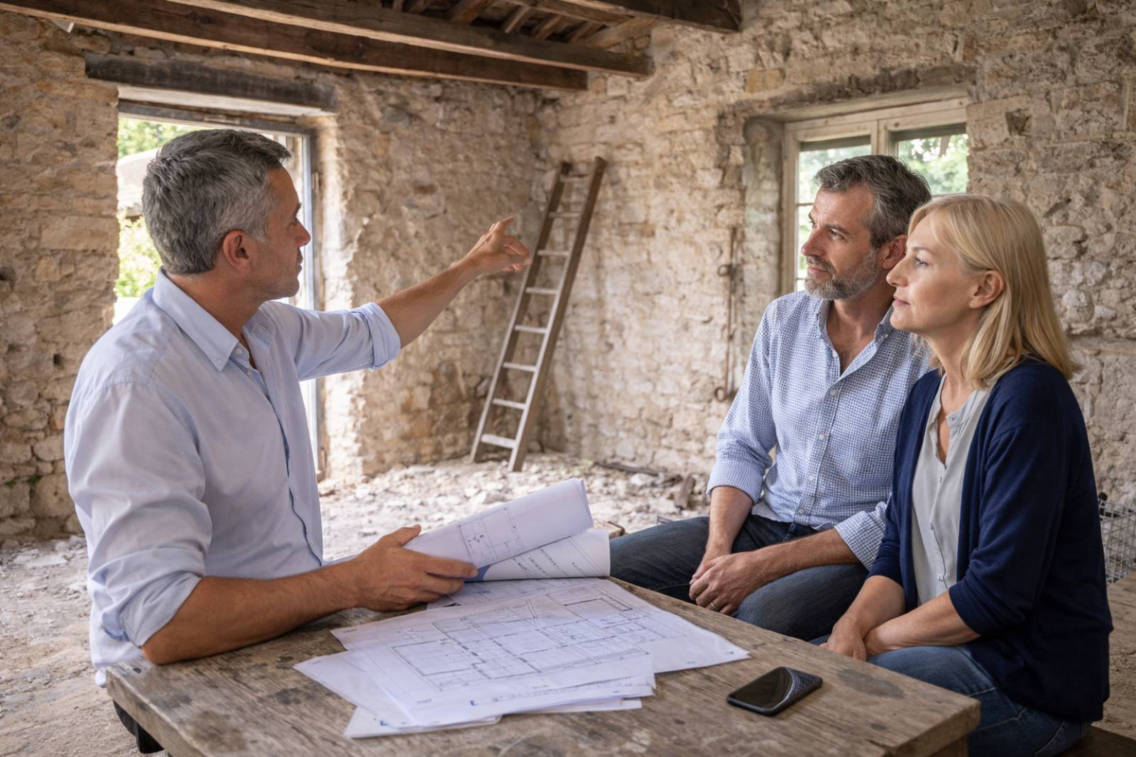 Conseil et diagnostic pour la rénovation d'une maison ancienne aux alentours de Lyon 