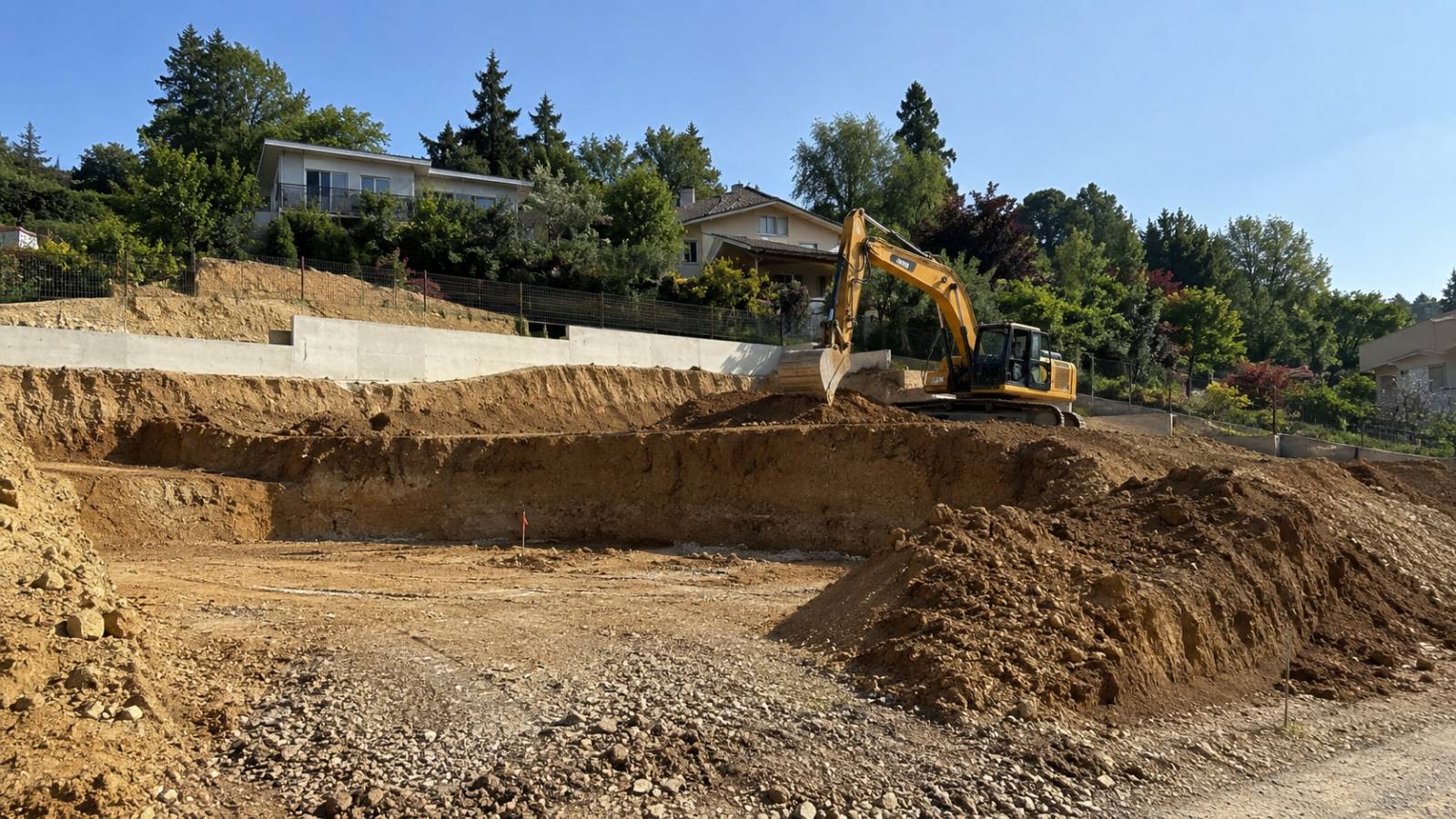 Maitre d'oeuvre pour piloter la construction d'une maison sur un terrain en pente à St Didier au Mt d'Or 