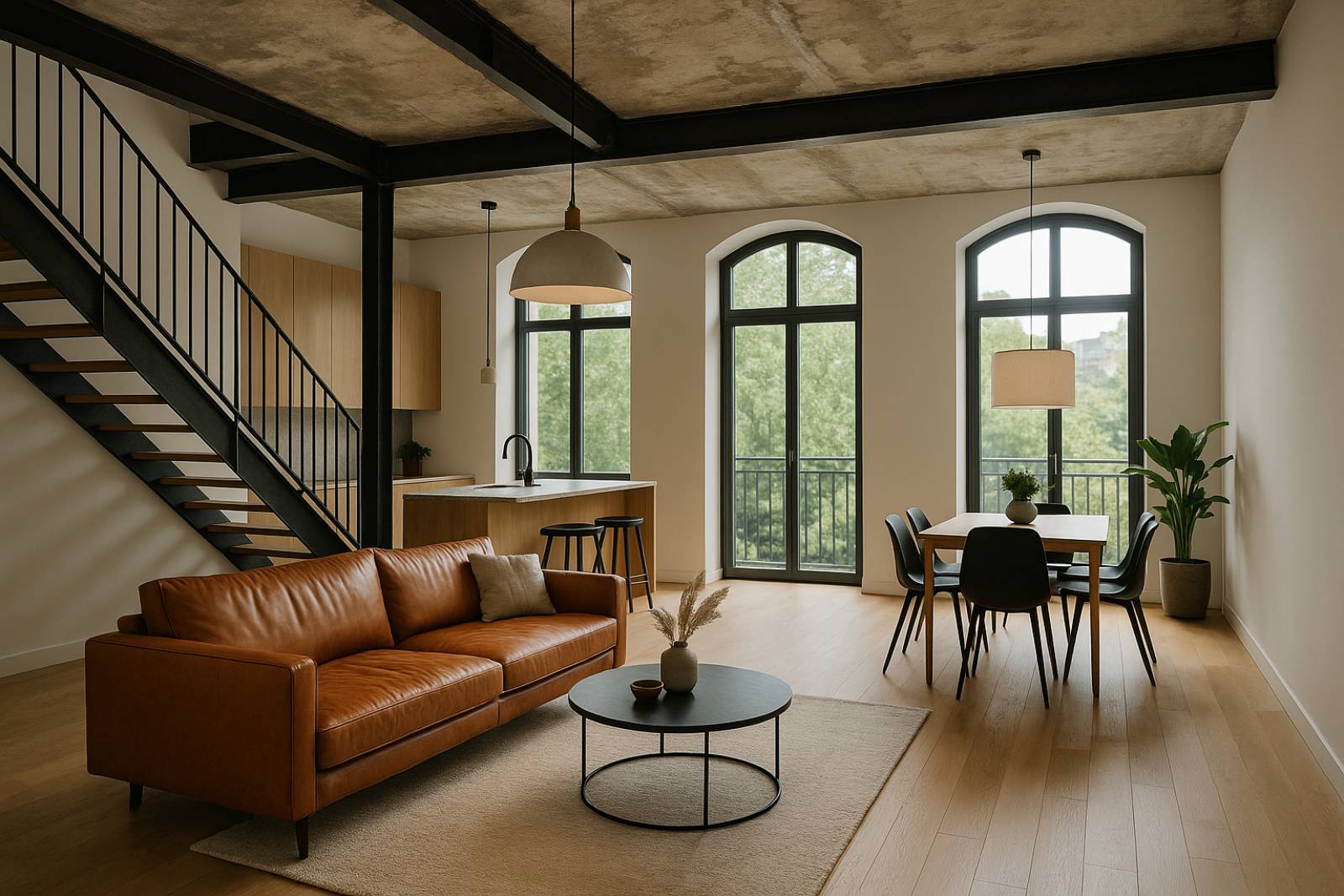 Travaux pour rénover un loft à Villeurbanne