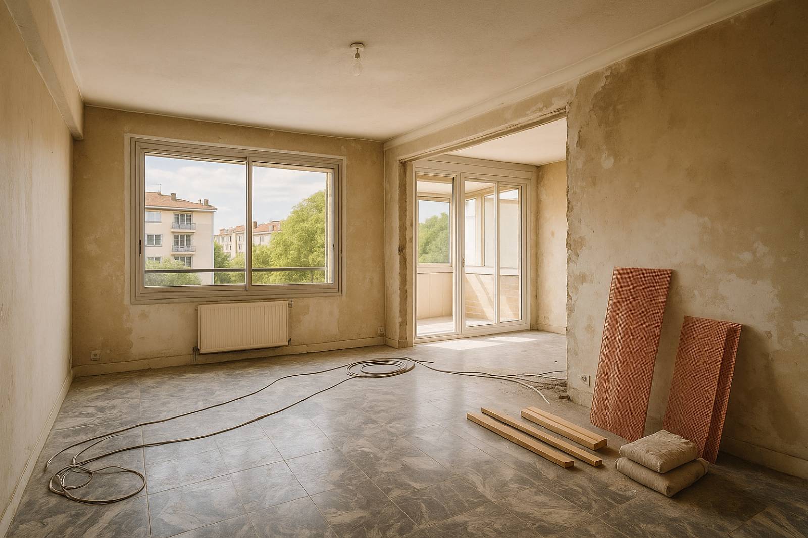 Maitre d'oeuvre à Lyon pour évaluer les travaux avant un achat immobilier à Villeurbanne